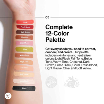 Cream Foundation, Tattoo Cover