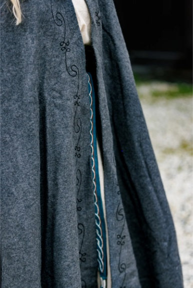 Cape, Wool Alma Grey