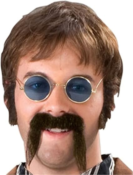 Moustache, Fu Manchu-Brown