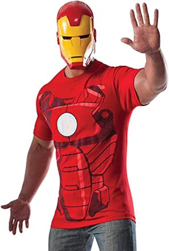 Shirt, Iron man-Red Yellow : large