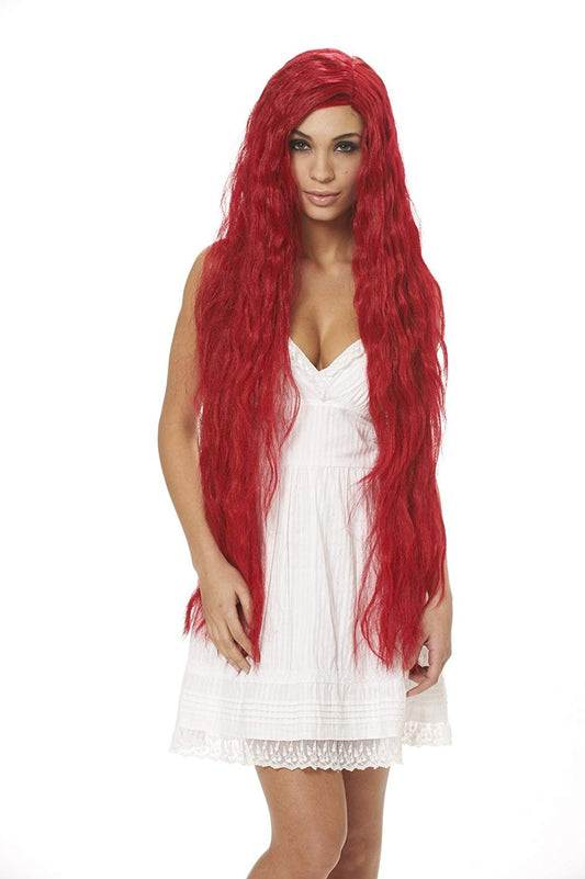 Wig, Fantasy Maiden Hot Red