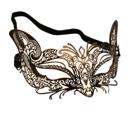 Mask, Metal Lace Bronze