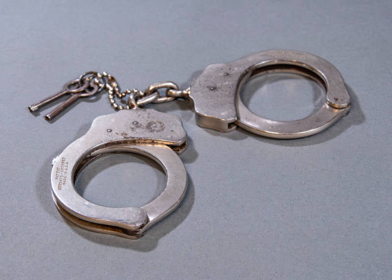 Handcuffs, Metal with Keys