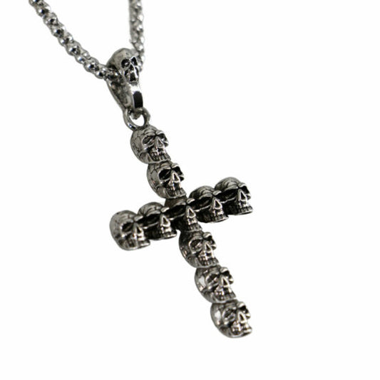 Necklace, Skull Cross