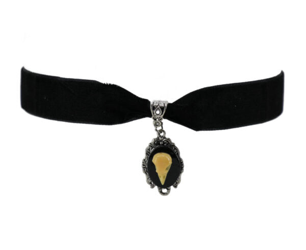 Necklace, Bird Skull Choker