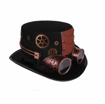 Goggles & Top Hat, Steampunk Set