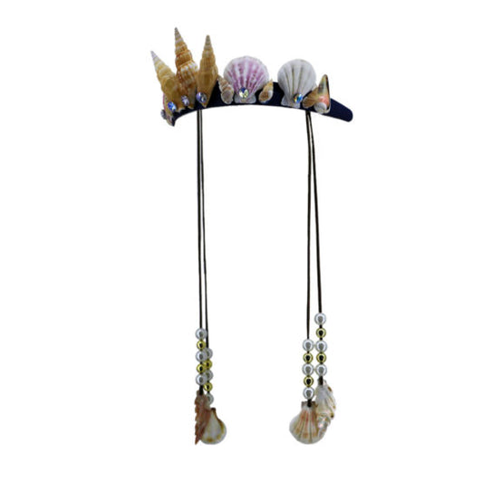 Headband tiara crown, Shell-multi : o/s