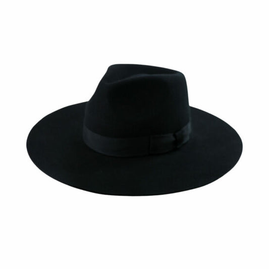 Hat, Fedora Wool: Wide Brim