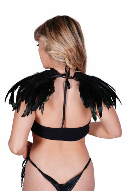 Shawl, Feather Lace Beads