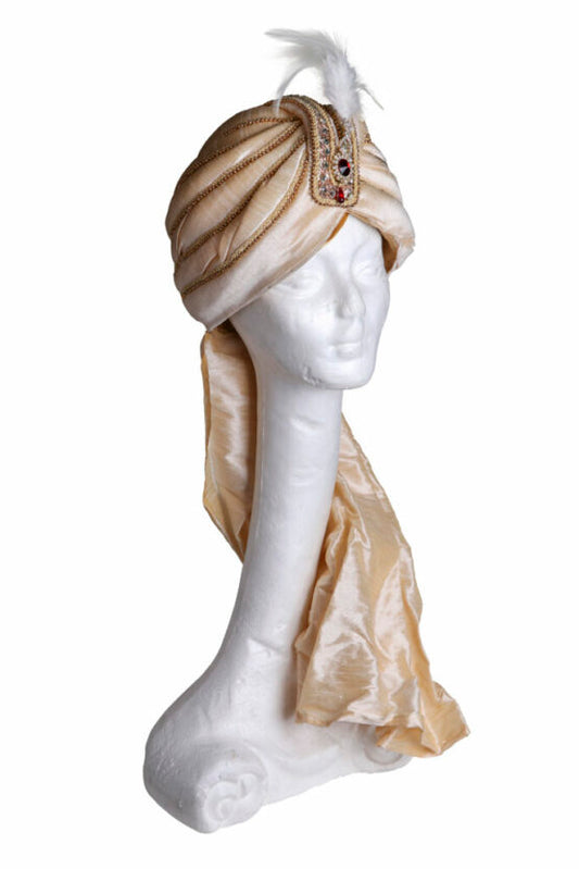 Turban , King Silk Gold