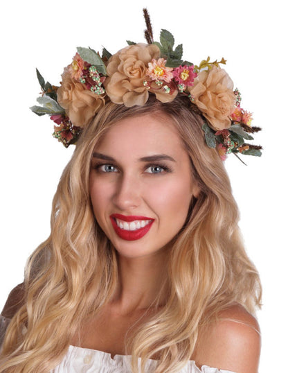 Flower Crown, Dried Rose