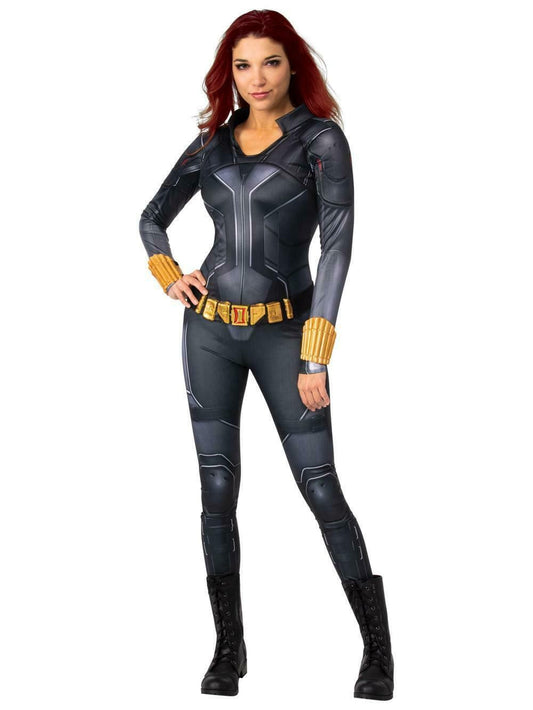 Black Widow, Adult Costume-Black Grey : Small