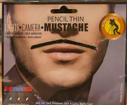 Moustache, Pencil