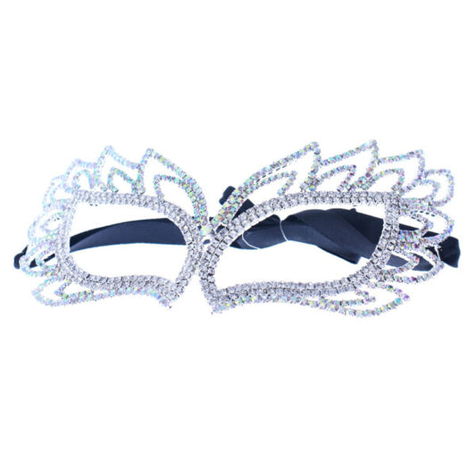 Mask, Rhinestone Crystal Bird