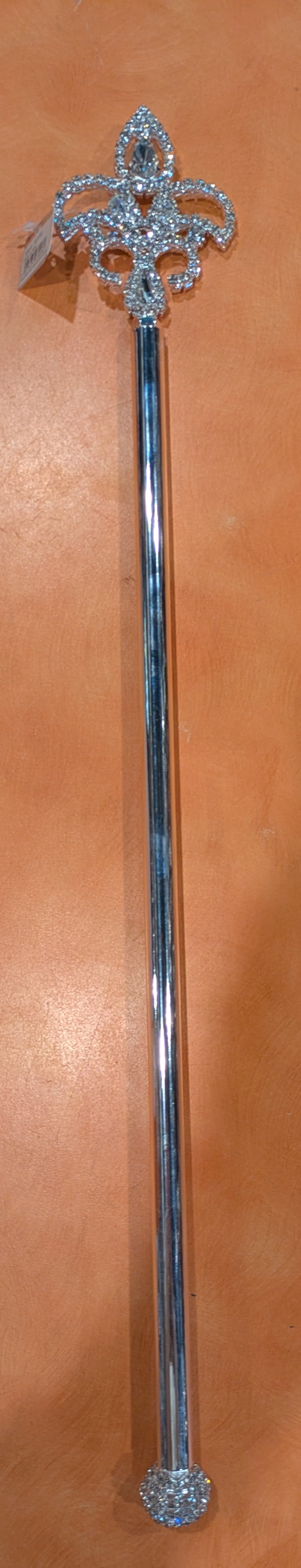 Wand, Rhinestone Fleur de Lis