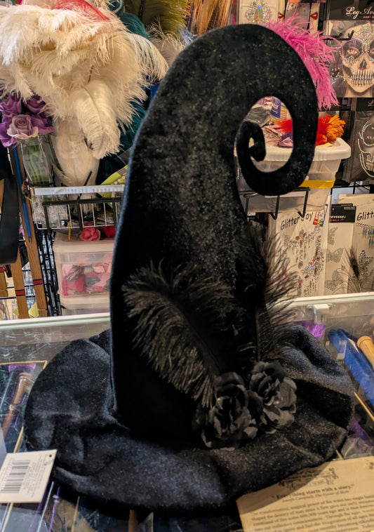 Witch, Coiled w/ Feathers