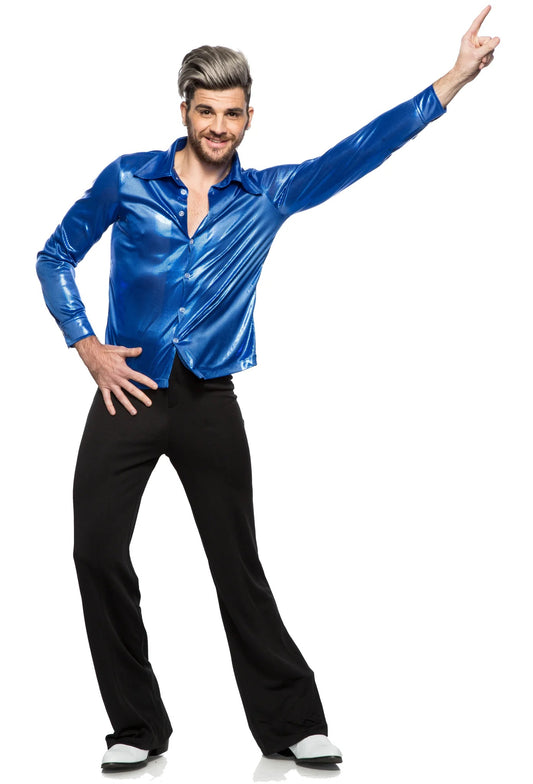 Shirt, Disco Blue XXL