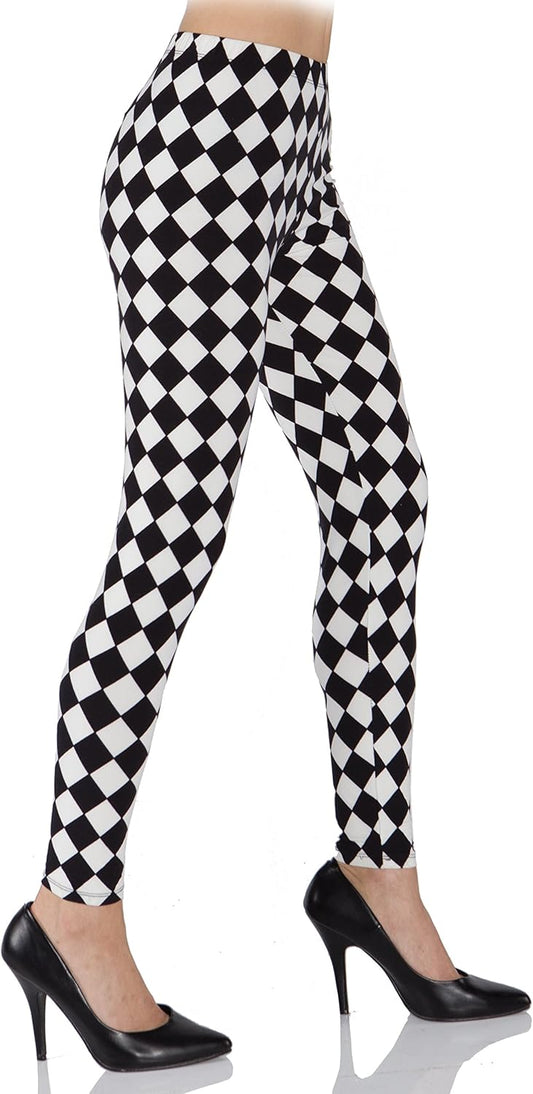Leggings, Harlequin-L/XL