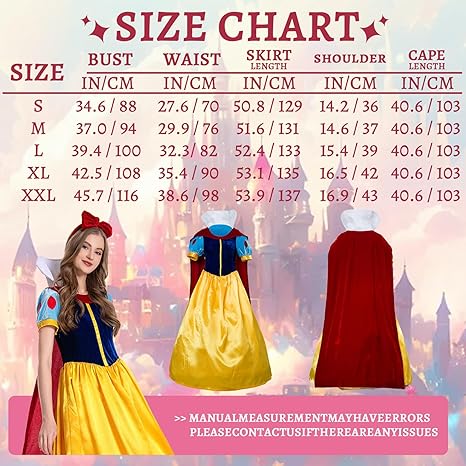 Dress, Snow White : Medium