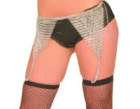 Garter Belt, Chainmail Silver