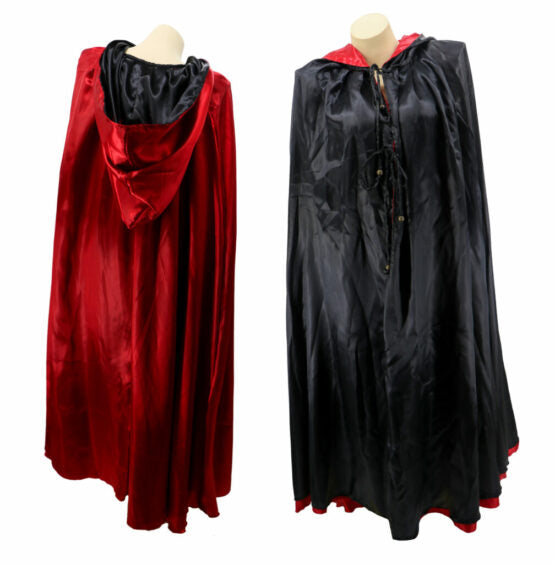 Cloak, Satin w/ Hood