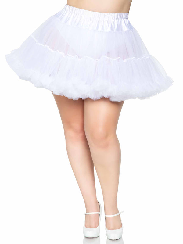 Crinoline Petticoat White Plus