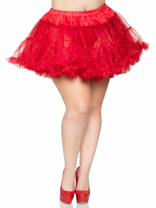 Crinoline Petticoat Red Plus