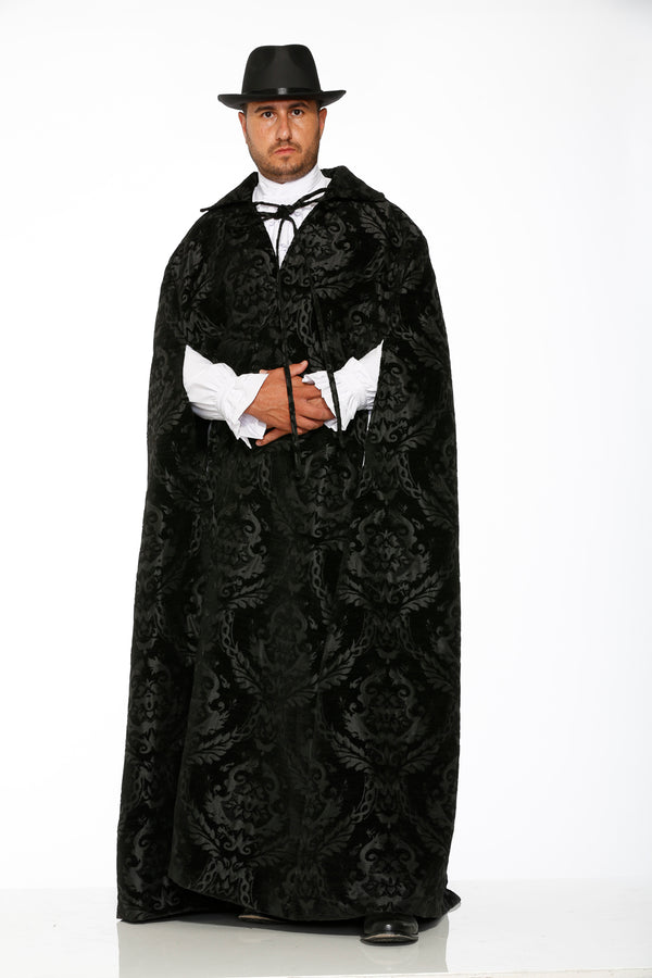 Cape, Brocade Vampire Black
