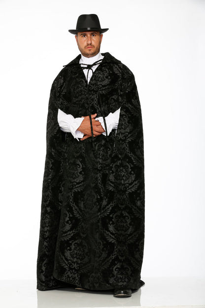 Cape, Brocade Vampire Black