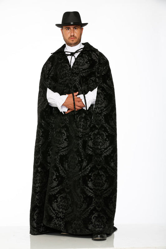 Cape, Brocade Vampire Black
