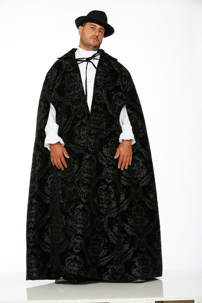 Cape, Brocade Vampire Black