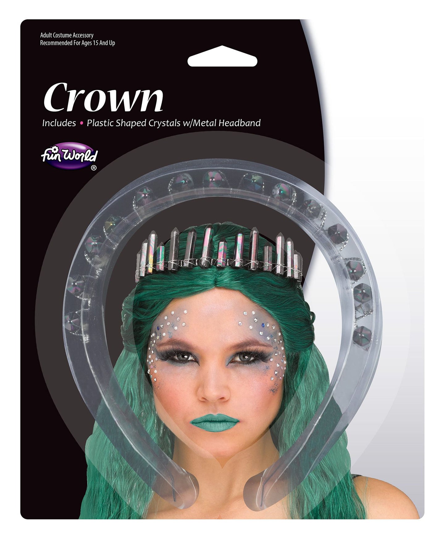 Crown, dark crystals