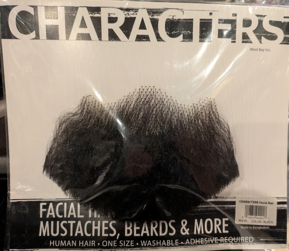 Beard, Full Chin; Black