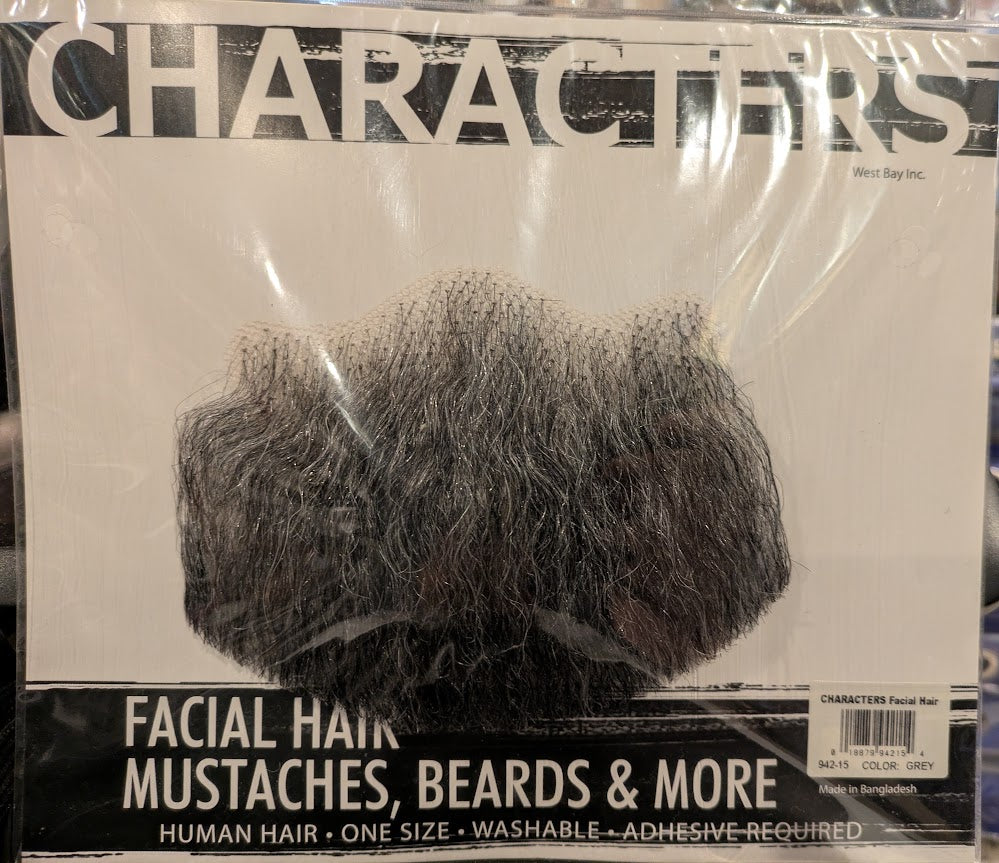 Beard, Full Chin; Grey