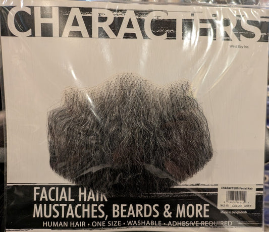 Beard, Full Chin; Grey