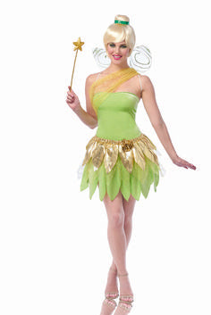 Dress, Tinkerbell Green