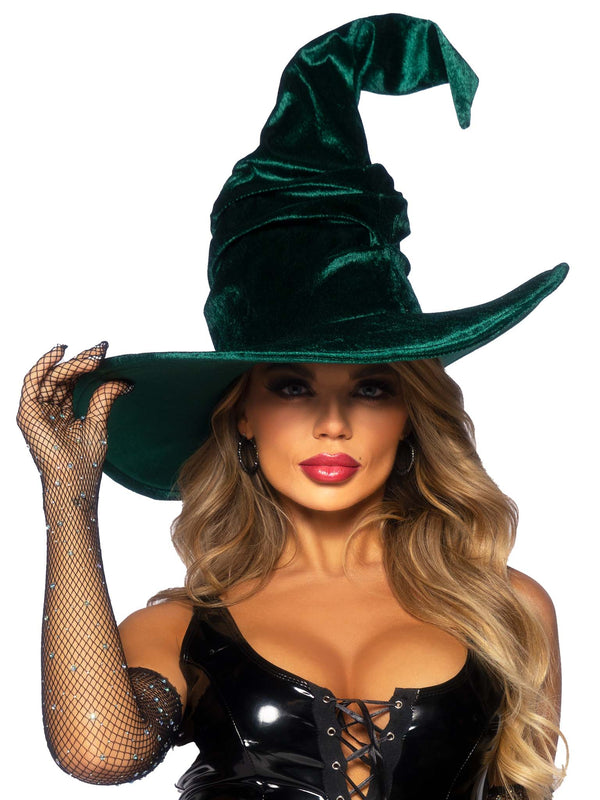 Witch, Crushed Velvet Emerald