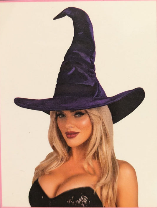 Witch, Crushed Velvet Purple