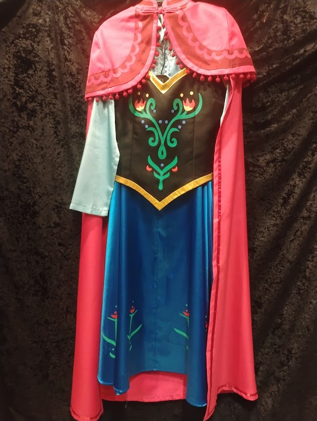 Anna Cosplay L, 4 pc ensemble