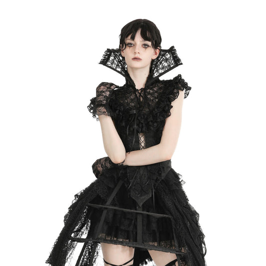 Stand-Up Collar, Lace Queen