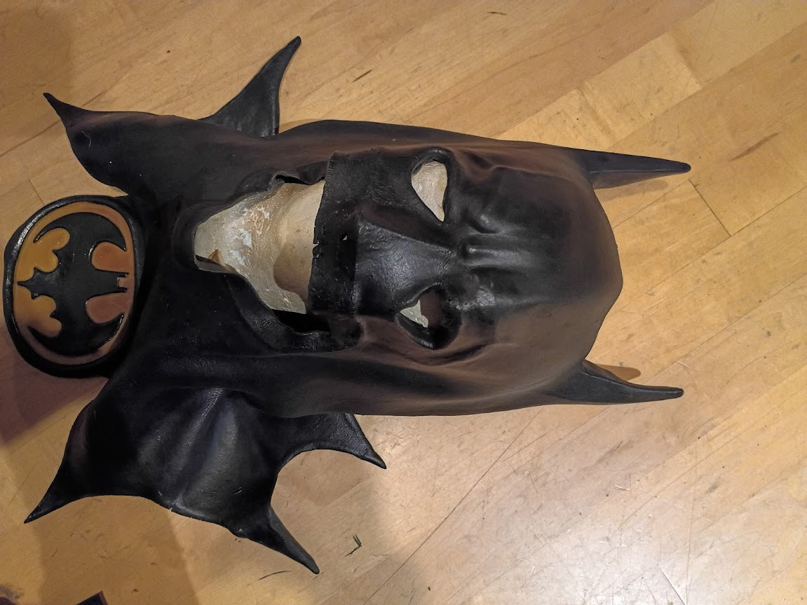 Batman Vintage 1989 Cowl Mask Rare DC Comics