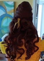 Wig, Belle Beauty and the Beast, 2 pcs