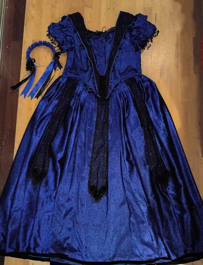 Gown, 1865 Southern Belle Victorian, sz 16-20