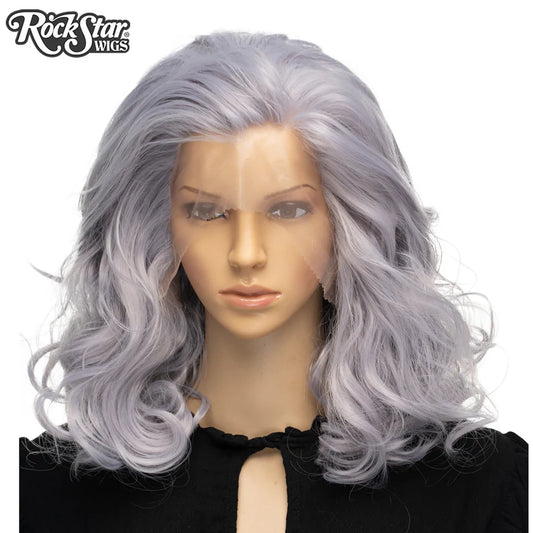 Wig, Long Bombshell (Lace Front) - Silver