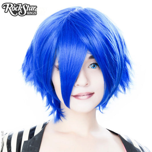 Wig, Boy Cut Short Royal Blue