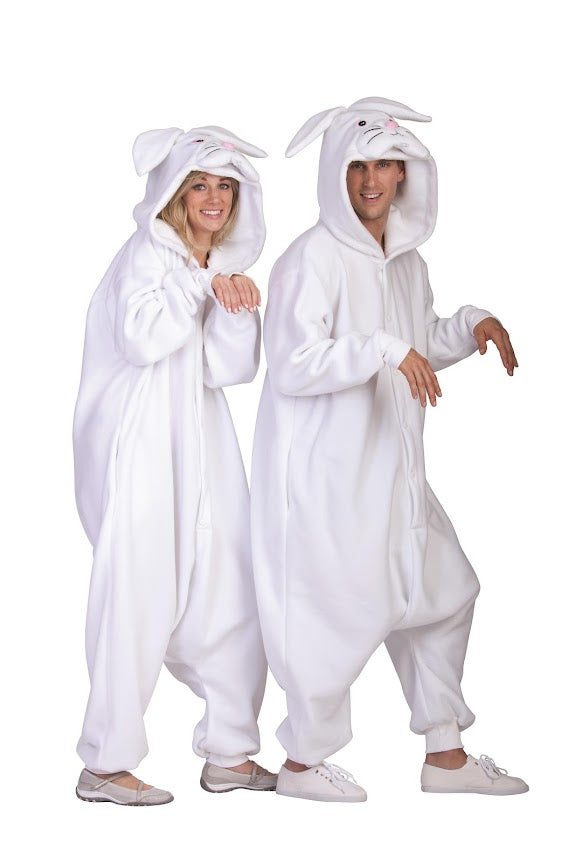 Funsies, Bunny Rabbit-White : Adult