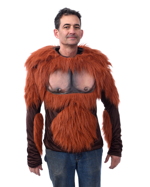 Shirt, Orangutan Fur Chest-  : one size