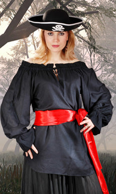 Blouse, McGreedy Pirate Black