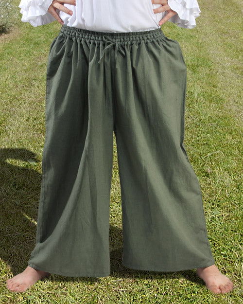 Pants, Draw String Pirate Khaki