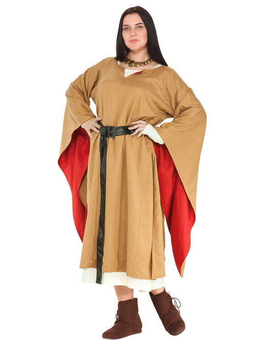 Dress, Medieval Idonea Norse Reversible Tunic